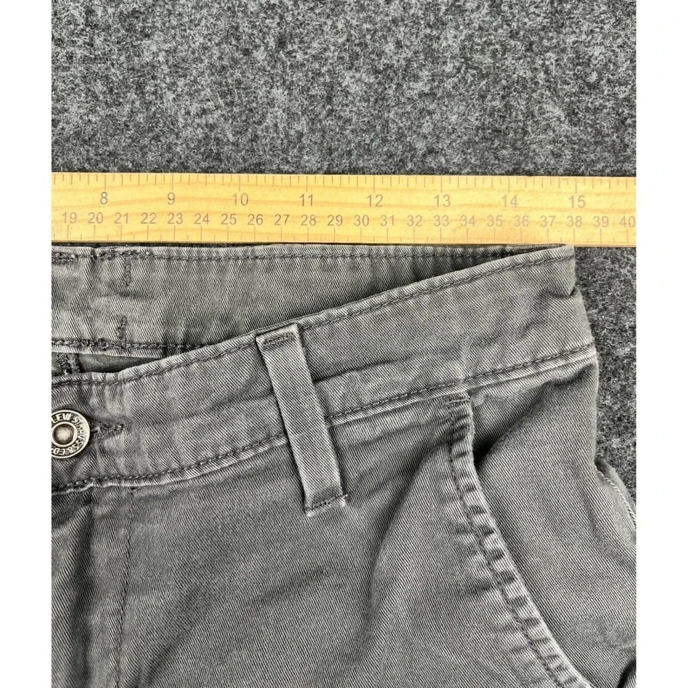 Levis 511 Slim Fit‎ Chino Pants Mens 31x32 Gray Cotton Twill Casual Trousers